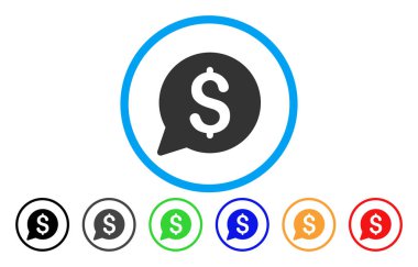 Teklif yuvarlak simge