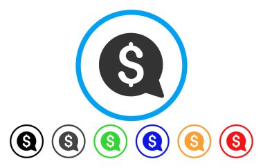 Mali ileti yuvarlak simgesi