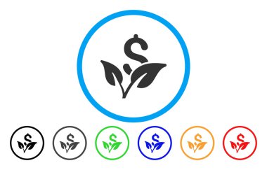 Başlangıç Filiz yuvarlak simge