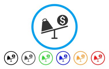 Ticaret Swing yuvarlak simge