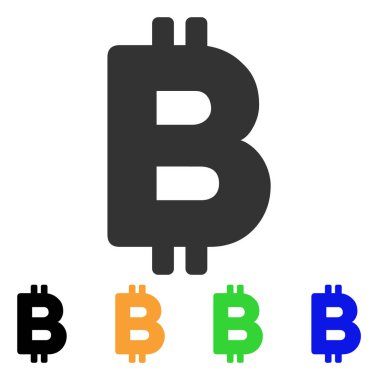Bitcoin vektör simgesi