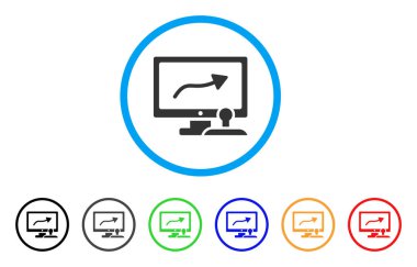 Yolu kontrol yuvarlak simgeyi