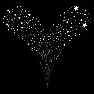 Konfeti yıldız çeşme dere