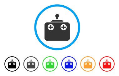 Uzaktan kumanda yuvarlak simge