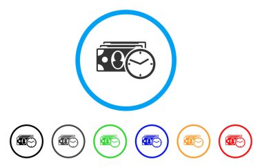 Yuvarlak simge nakit kredi