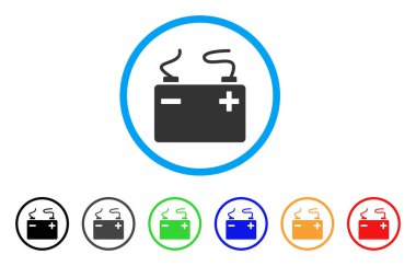 Akümülatör yuvarlak simge