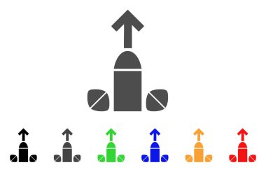 Penis Enlargement Tablets Vector Icon