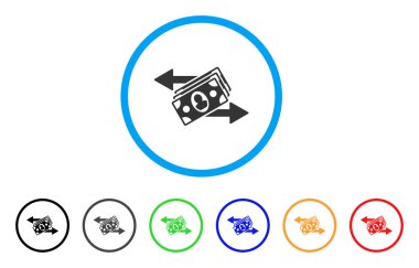 Simge banknotlar ödemeleri yuvarlandığında