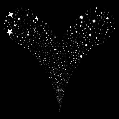 Konfeti yıldız çeşme dere