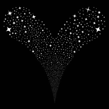 Konfeti yıldız çeşme dere