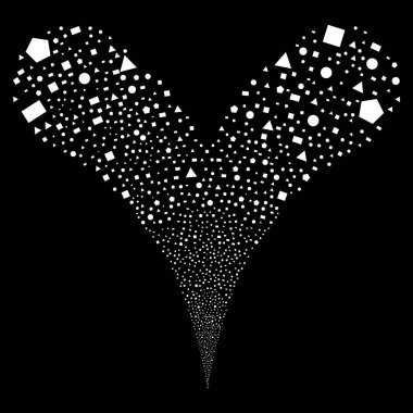 Geometrik şekiller çeşme dere