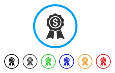 İş Ödülü yuvarlak simge