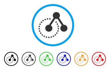 Yapısı analiz yuvarlak simge