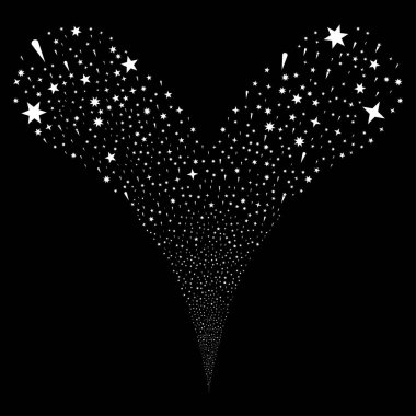 Konfeti yıldız çeşme dere