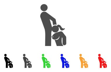 Oral seks kişi vektör simgesi