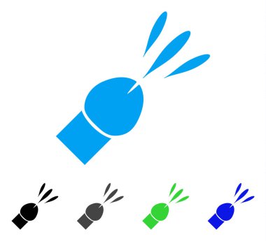 Boşalma vektör simgesi