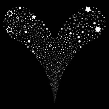 Dekorasyon yıldız çeşme dere