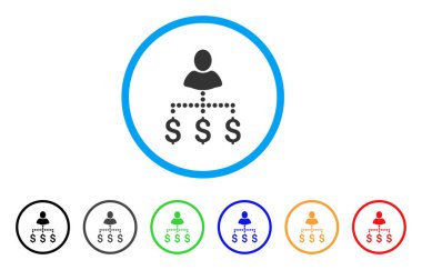 Simge kişi ödemeleri yuvarlandığında