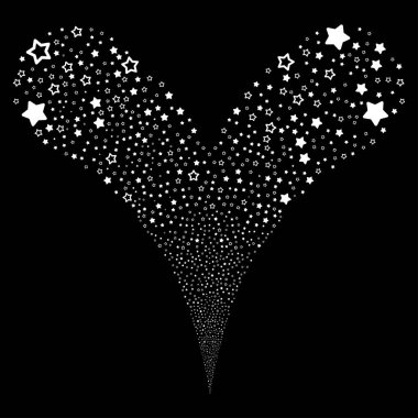 Dekorasyon yıldız çeşme dere