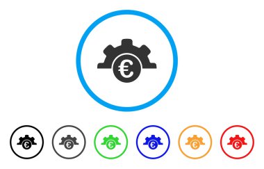 Avrupa Teknoloji yuvarlak simge