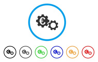 Euro mekaniği yuvarlak simge