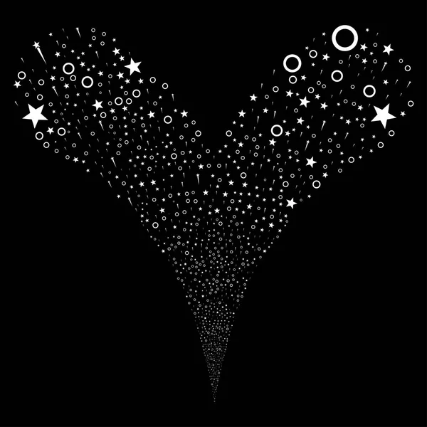 Konfeti yıldız çeşme dere