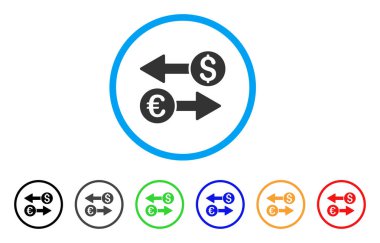 Para birimi yuvarlak simge aktarır