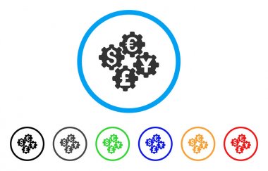 Mali Gears yuvarlak simge