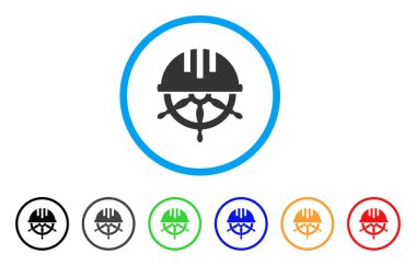 Kaplı direksiyon yuvarlak simge