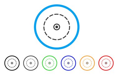 Daire alan yuvarlak simge