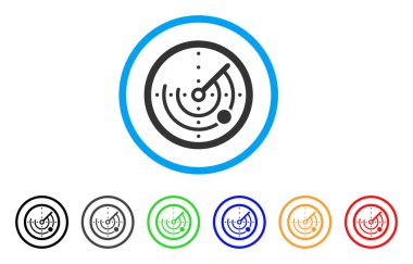 Yuvarlak Radar yuvarlak simge