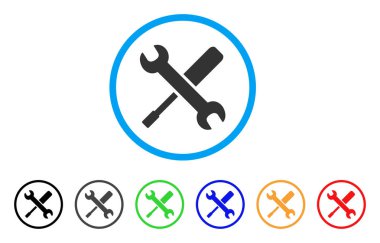 Araçları yuvarlak simge