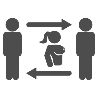 Swingers Exchange kız düz simgesi