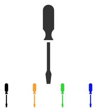 Tornavida vektör simgesi