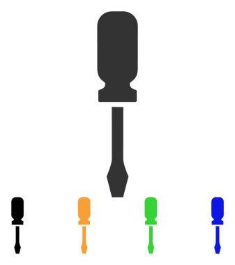 Tornavida vektör simgesi