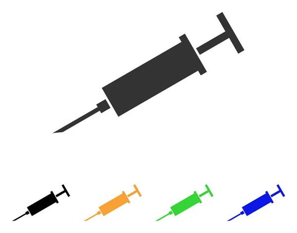 Ícone de vetor de seringa —  Vetores de Stock