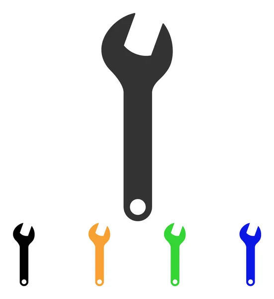 Wrench vector pictogram — Stockvector