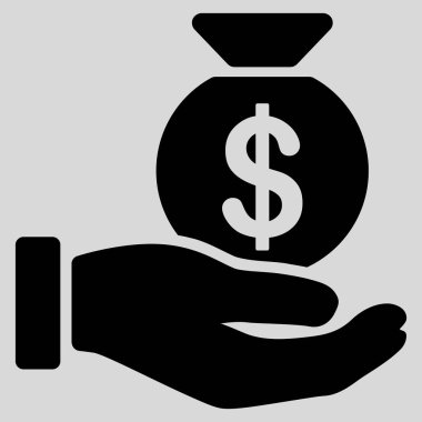 El düz vektör simgesi yatırım