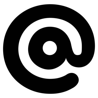 E-posta simgesi düz vektör simgesi