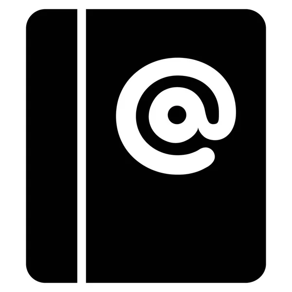 E-Mails flache Vektor-Symbol — Stockvektor