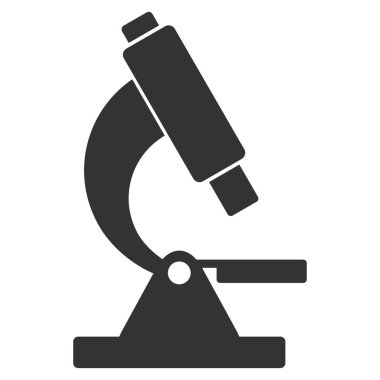Mikroskop Düz Simgesi