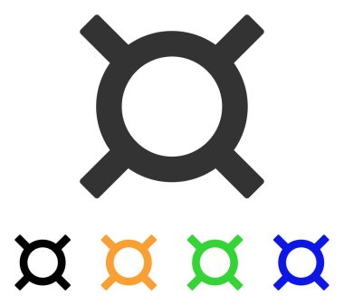 Para birimi sembolü vektör simgesi