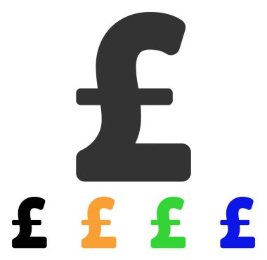 pound Sterling vektör simgesi