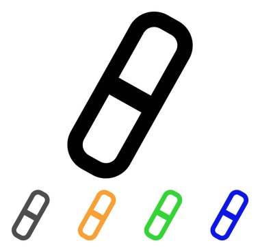 Hap kontur simgesini