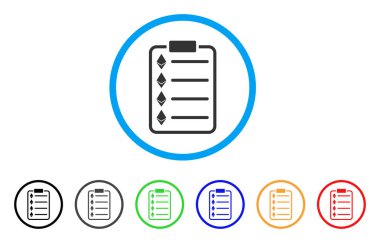 Ethereum liste Pad simgesi yuvarlak