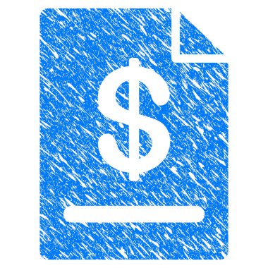 Fatura Grunge simgesi