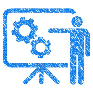 Mekanik vites proje yönetim kurulu Grunge simgesi