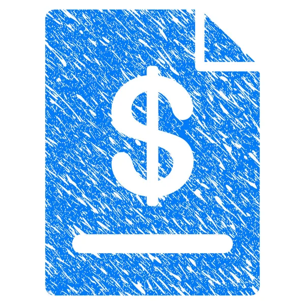 Fatura Grunge simgesi