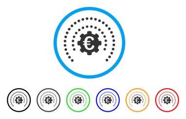 Euro endüstriyel sigorta yuvarlak simge