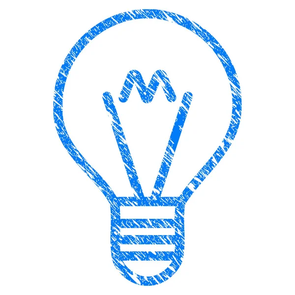 İpucu lamba Grunge simgesi